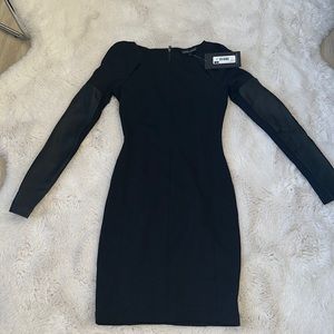 NWT DAVID LERNER BLACK DRESS